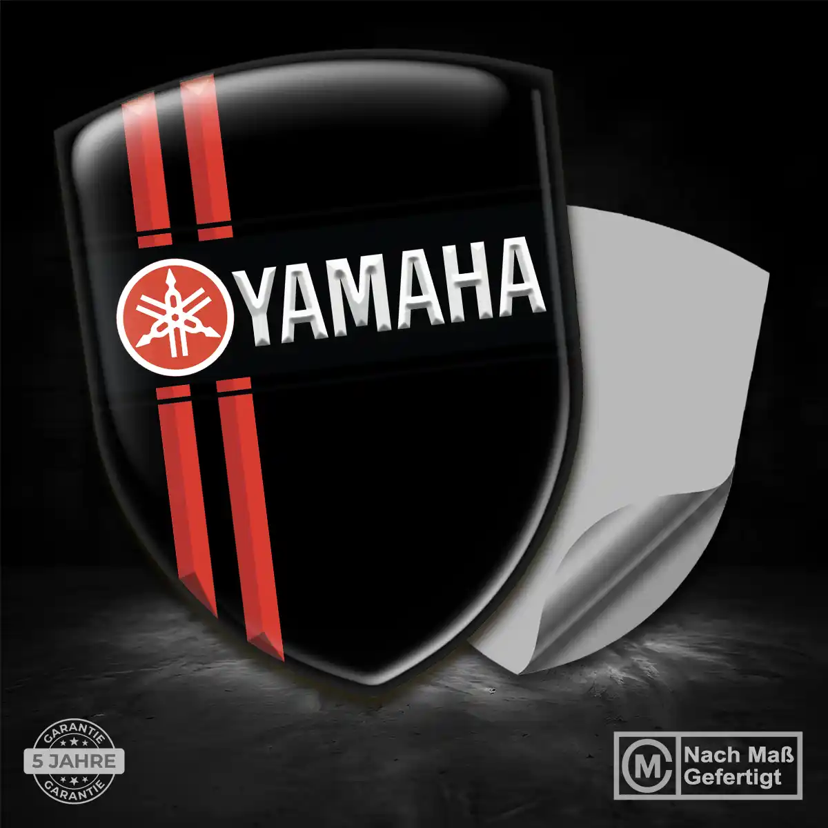 Yamaha Aufkleber Wappen Emblem Exklusiv-Edition