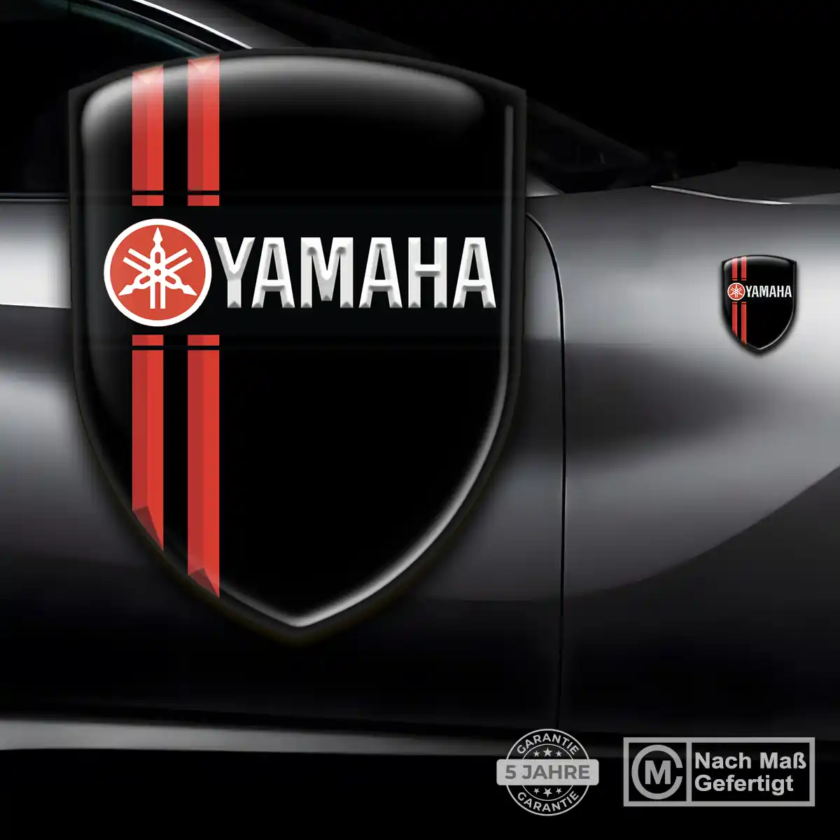 Yamaha Aufkleber Wappen Emblem Exklusiv-Edition