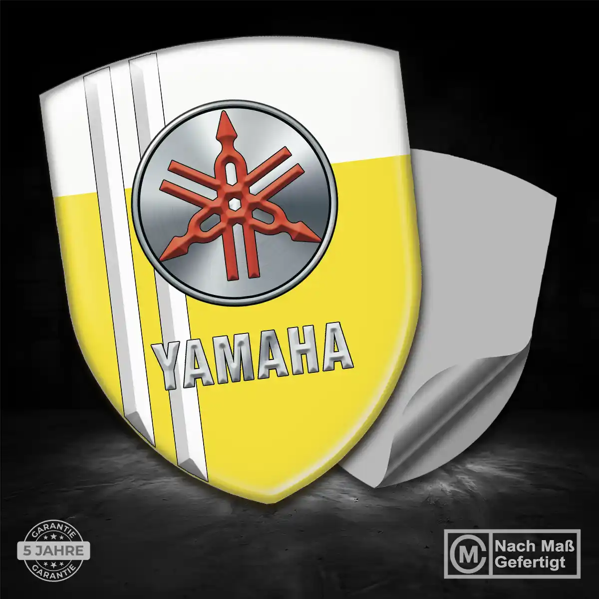 Yamaha Aufkleber Wappen Emblem Exterieurdesign