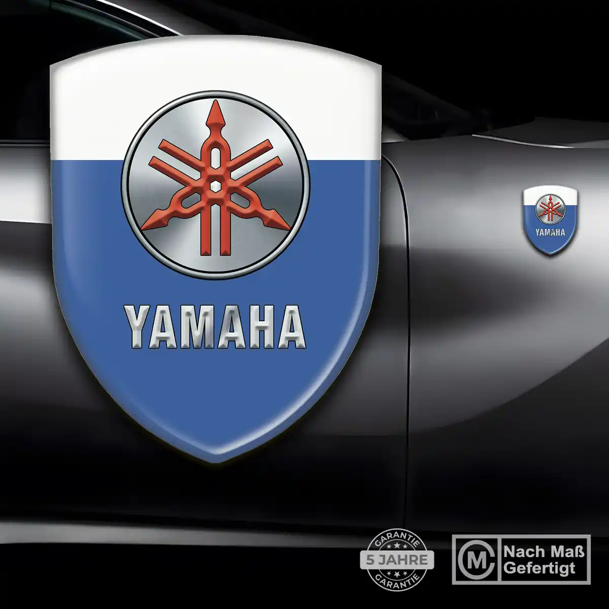 Yamaha Aufkleber Wappen Emblem Höchste Qualität