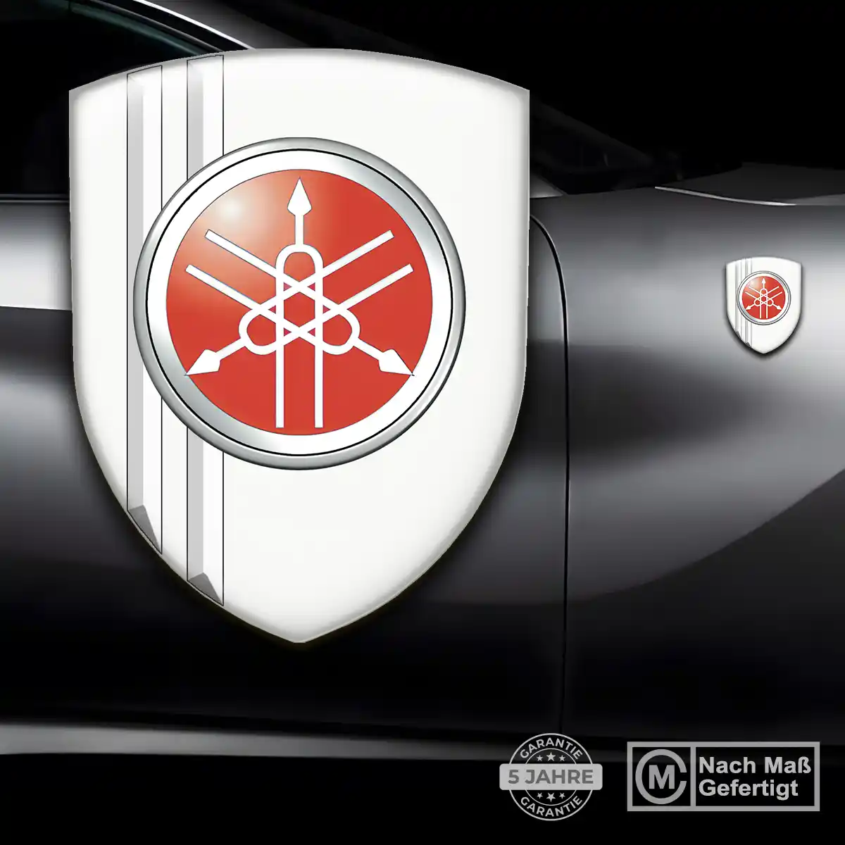 Yamaha Aufkleber Wappen Emblem Limitierte Auflage