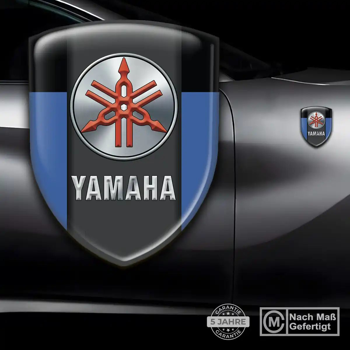 Yamaha Aufkleber Wappen Emblem Sonderedition