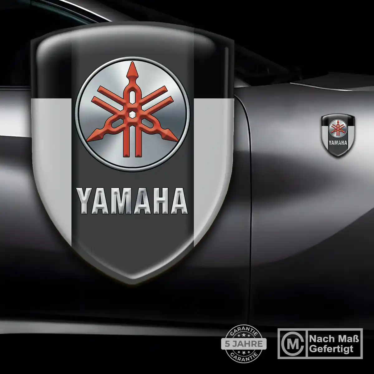 Yamaha Aufkleber Wappen Erstklassige Qualität