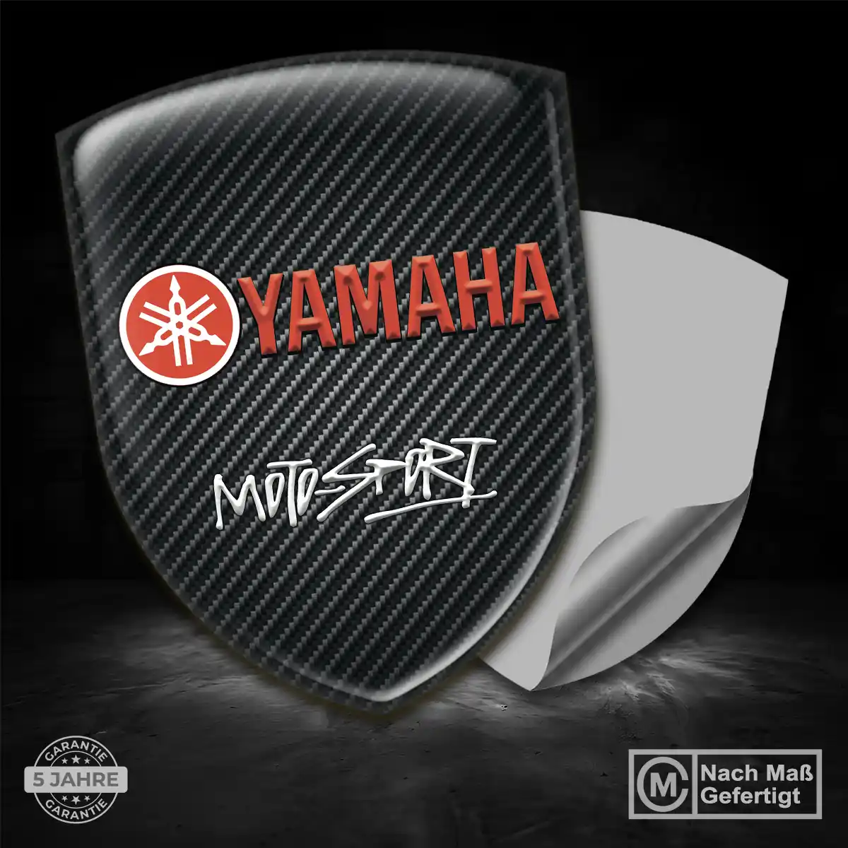 Yamaha Aufkleber Wappen Exterieurdesign