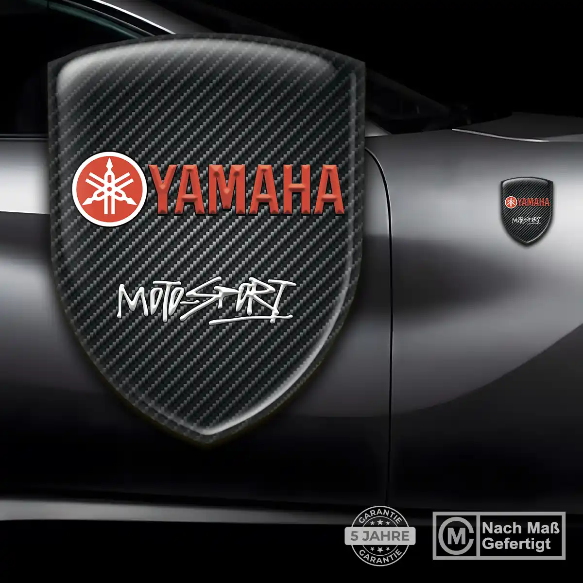 Yamaha Aufkleber Wappen Exterieurdesign