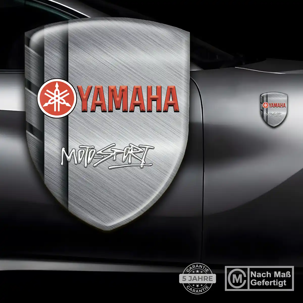 Yamaha Aufkleber Wappen Höchste Qualität