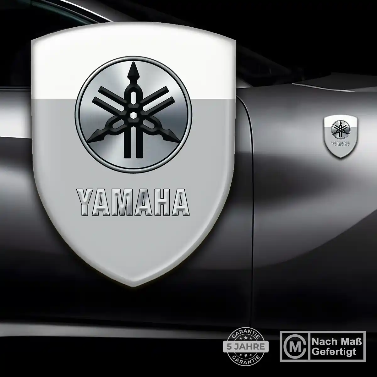 Yamaha Aufkleber Wappen Hohe Qualität