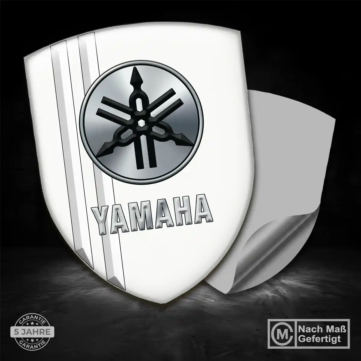 Yamaha Aufkleber Wappen Interieurdesign