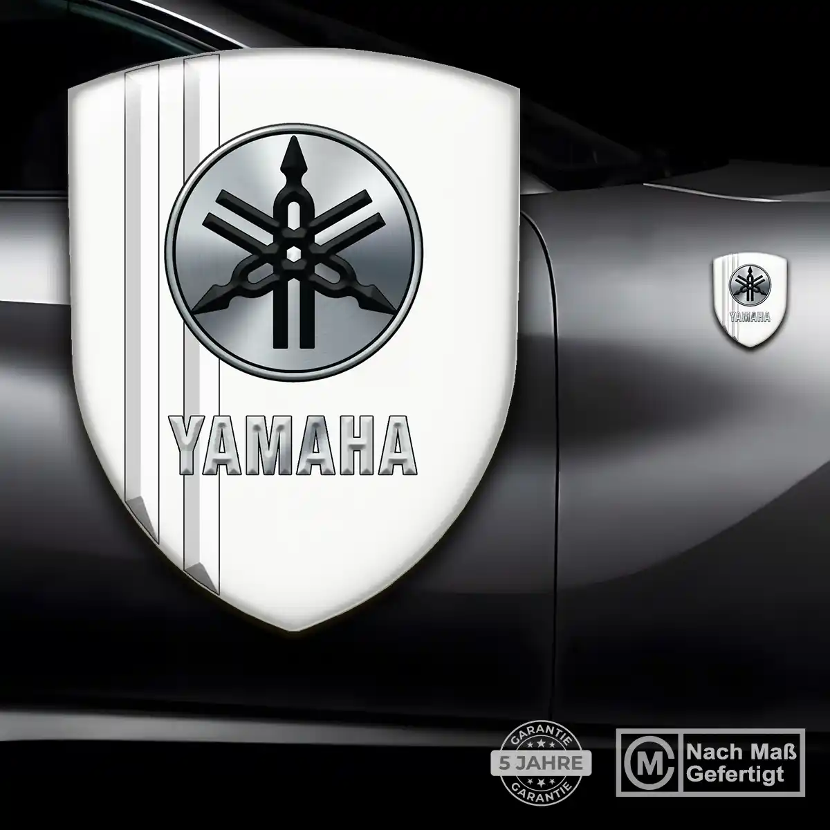 Yamaha Aufkleber Wappen Interieurdesign