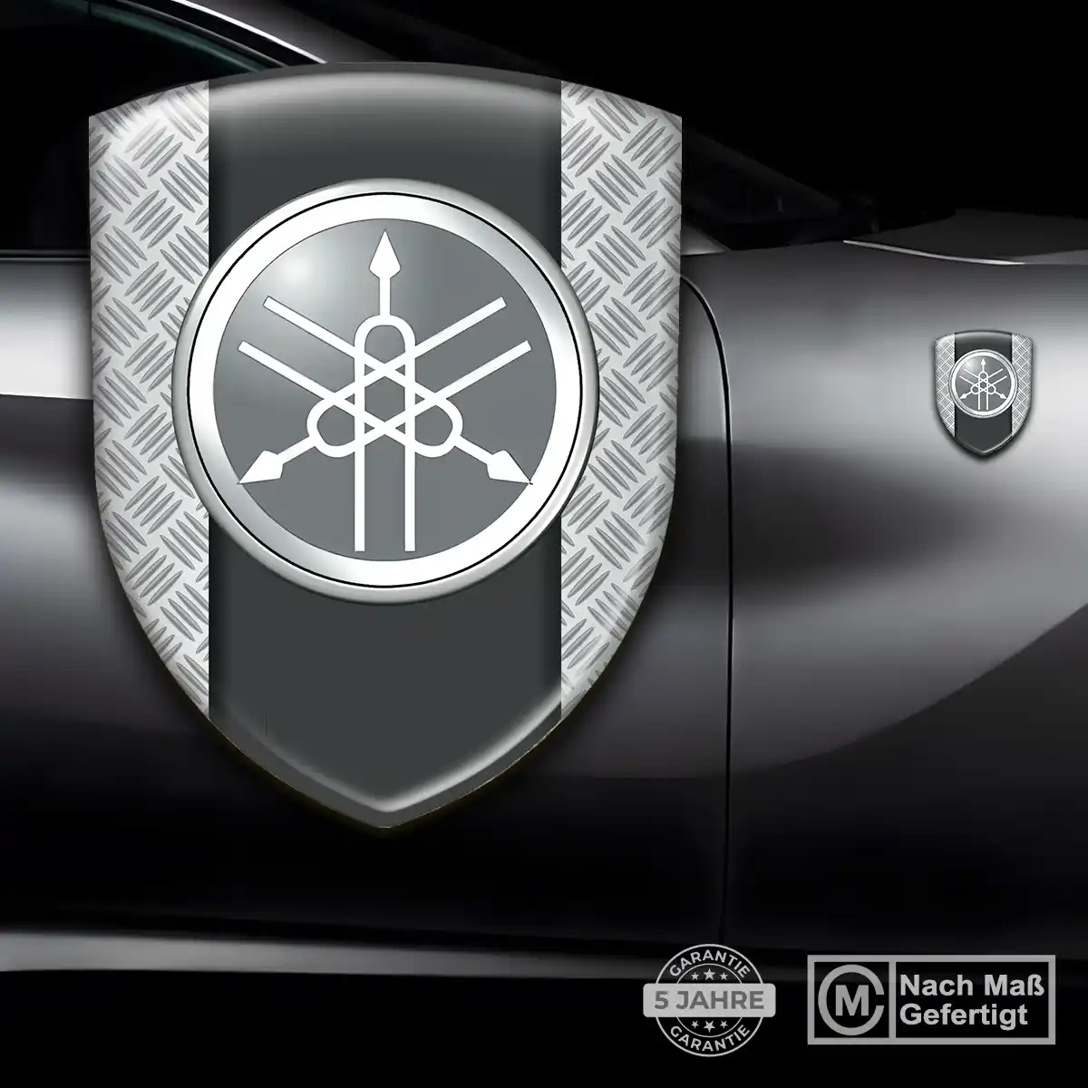 Yamaha Aufkleber Wappen Limitierte Auflage
