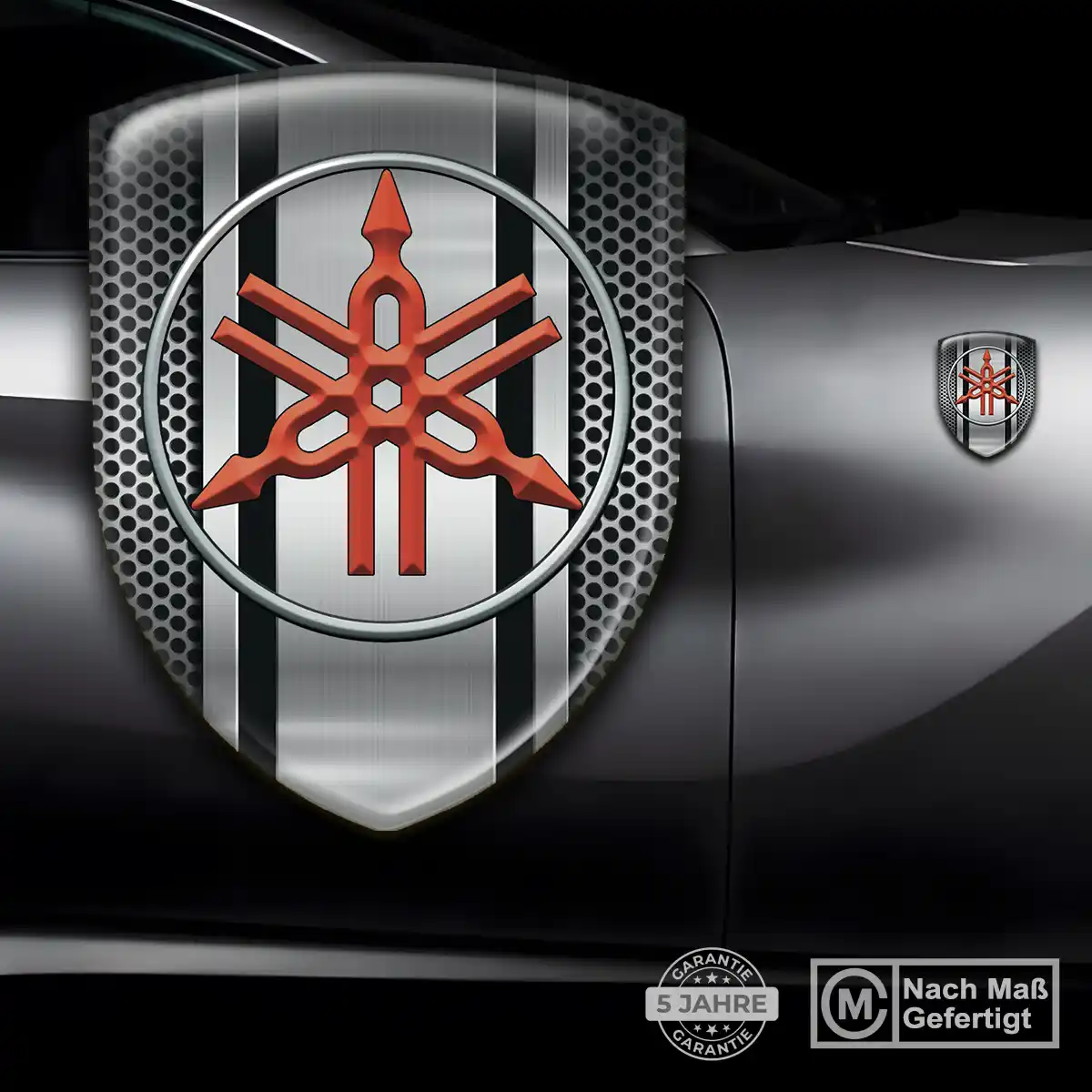 Yamaha Aufkleber Wappen Prestige-Edition