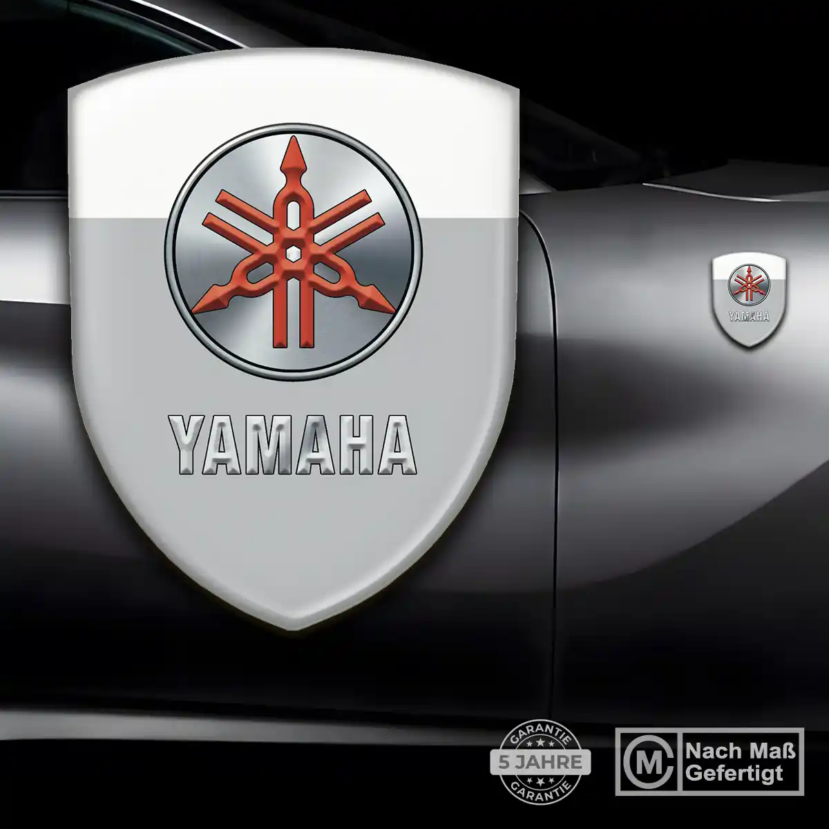 Yamaha Aufkleber Wappen Sonderedition