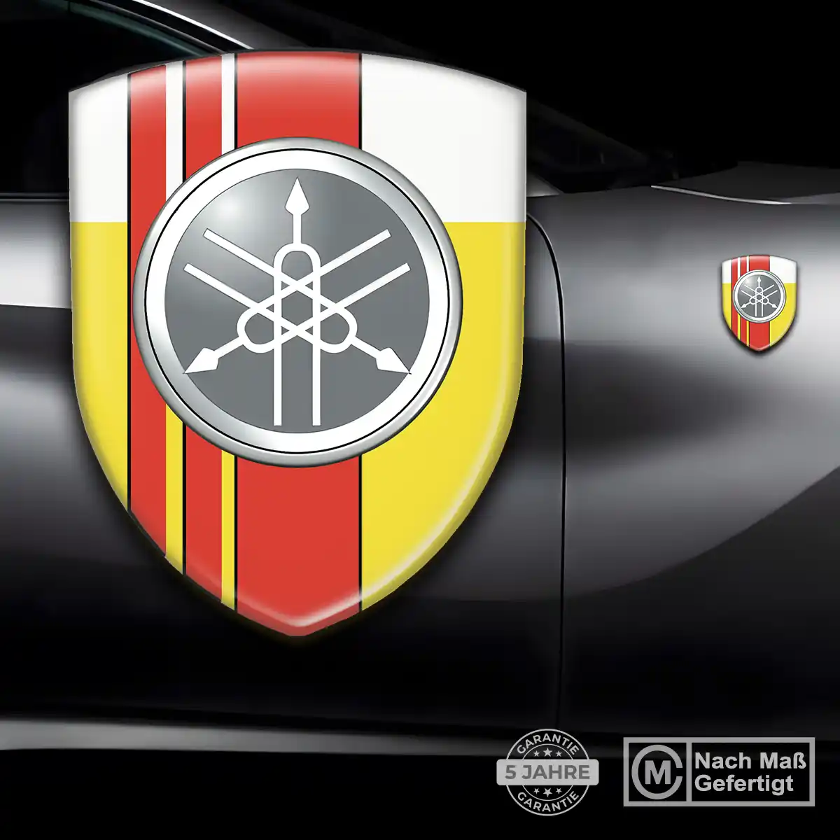 Yamaha Aufkleber Wappen Spitzenqualität