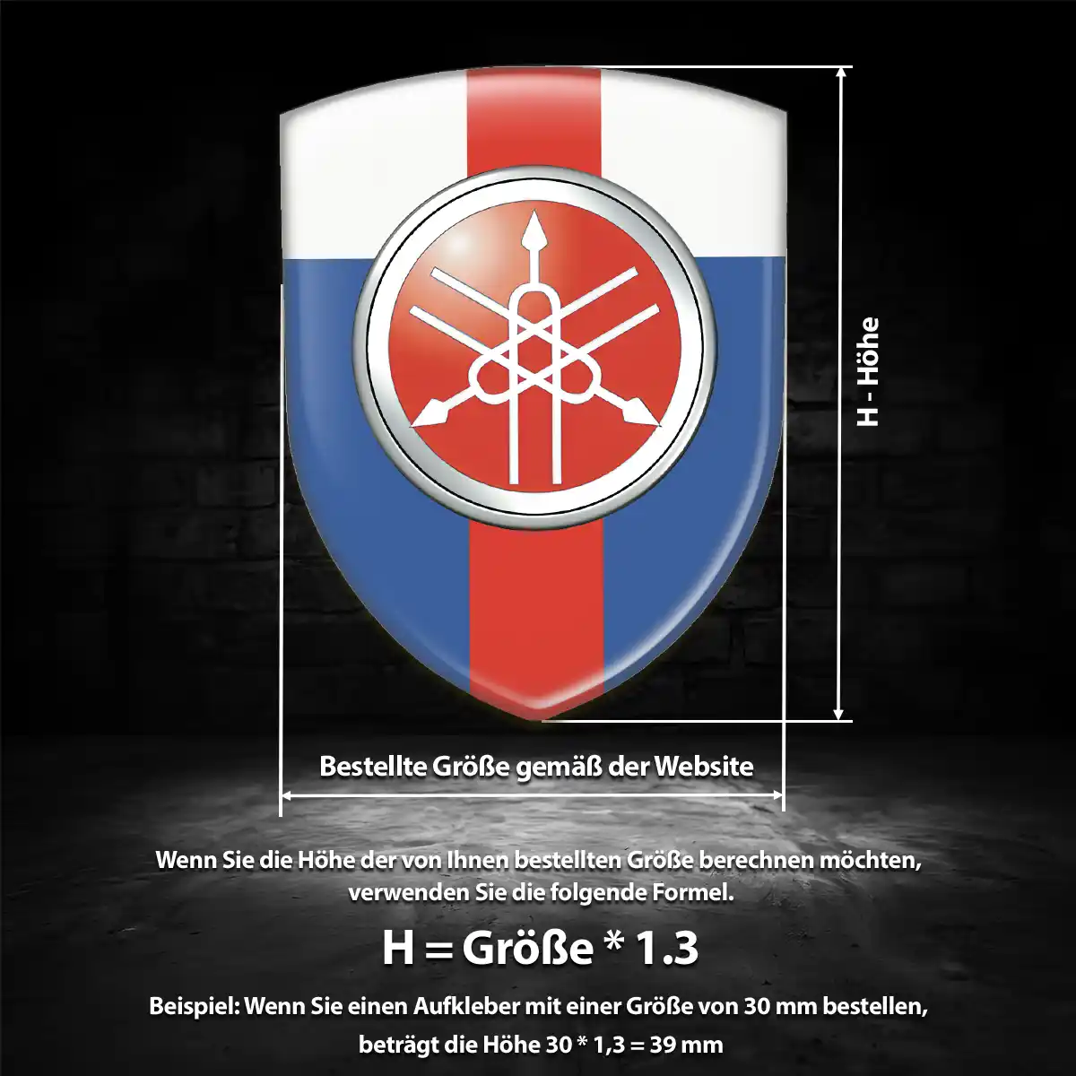 Yamaha Emblem Anspruchsvolles Design