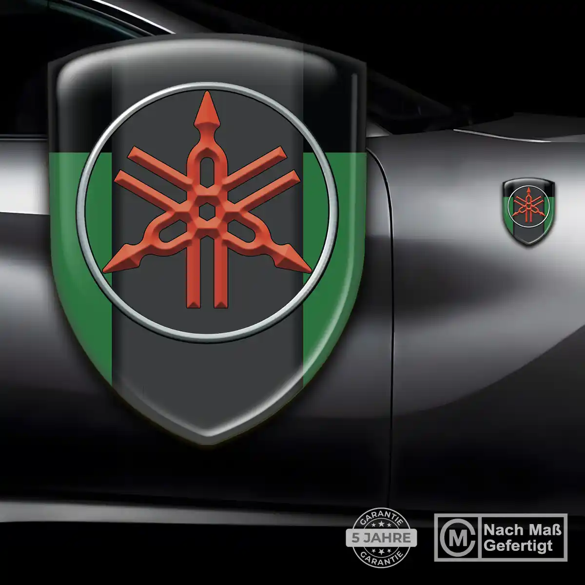 Yamaha Emblem Aufkleber Auto Erstklassige Qualität