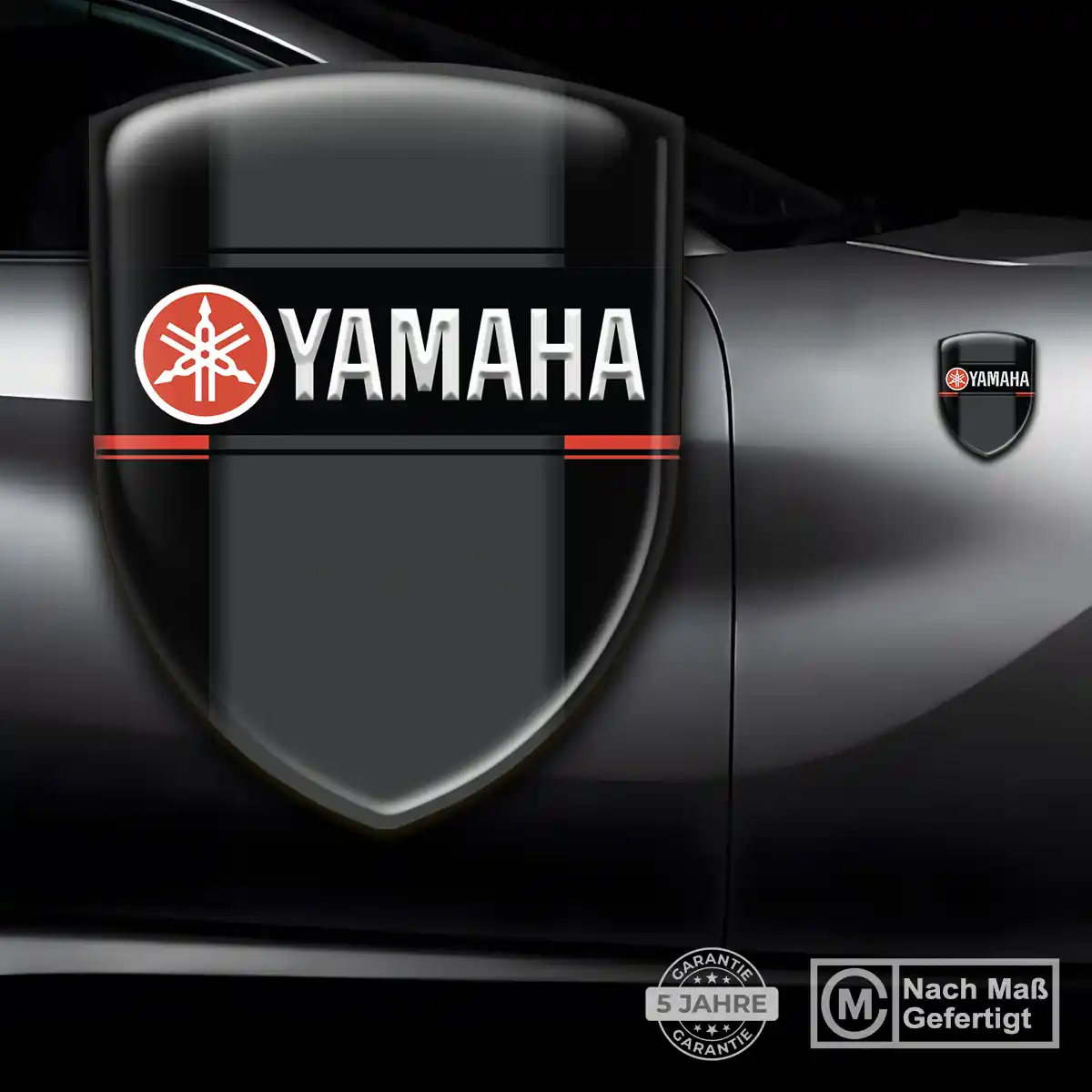 Yamaha Emblem Aufkleber Auto Exterieurdesign