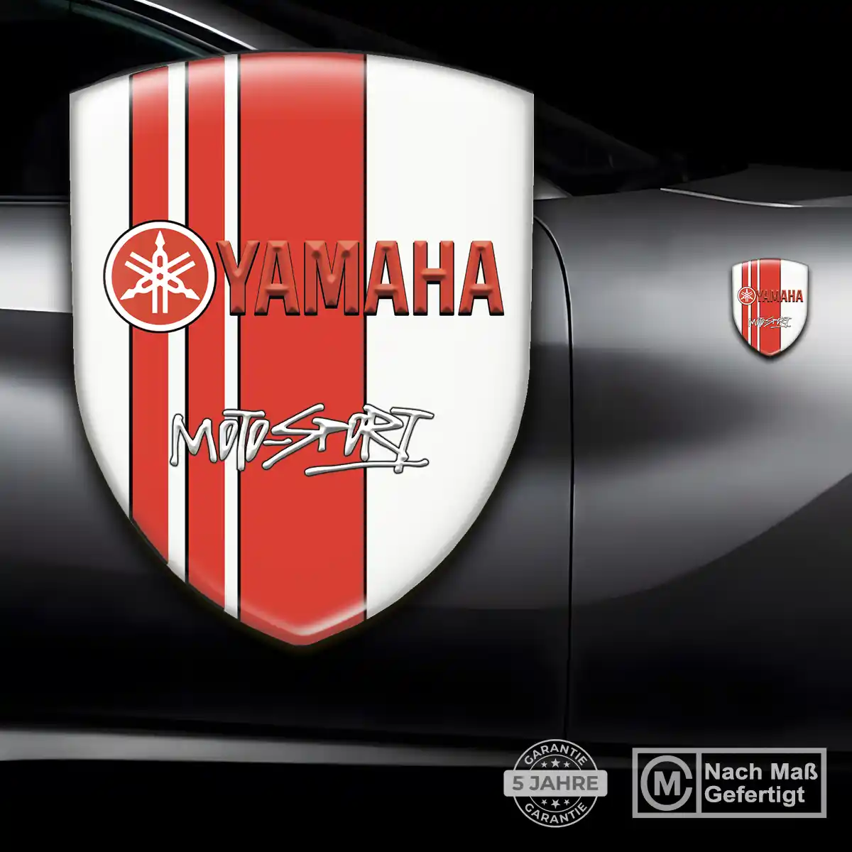 Yamaha Emblem Aufkleber Auto Hochwertiges Harz
