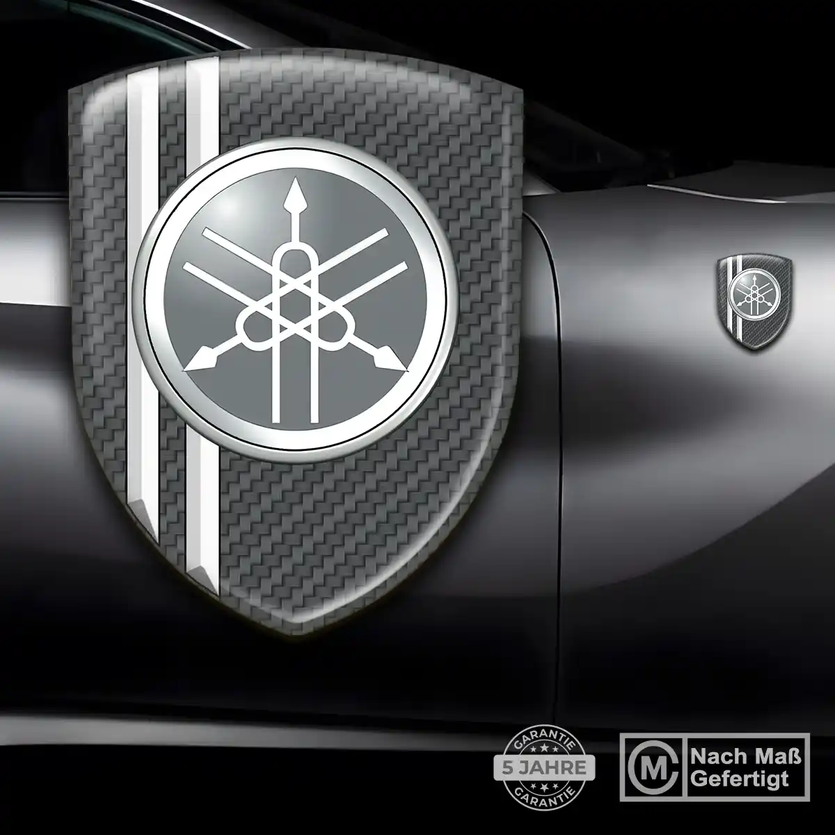 Yamaha Emblem Aufkleber Auto Interieurdesign