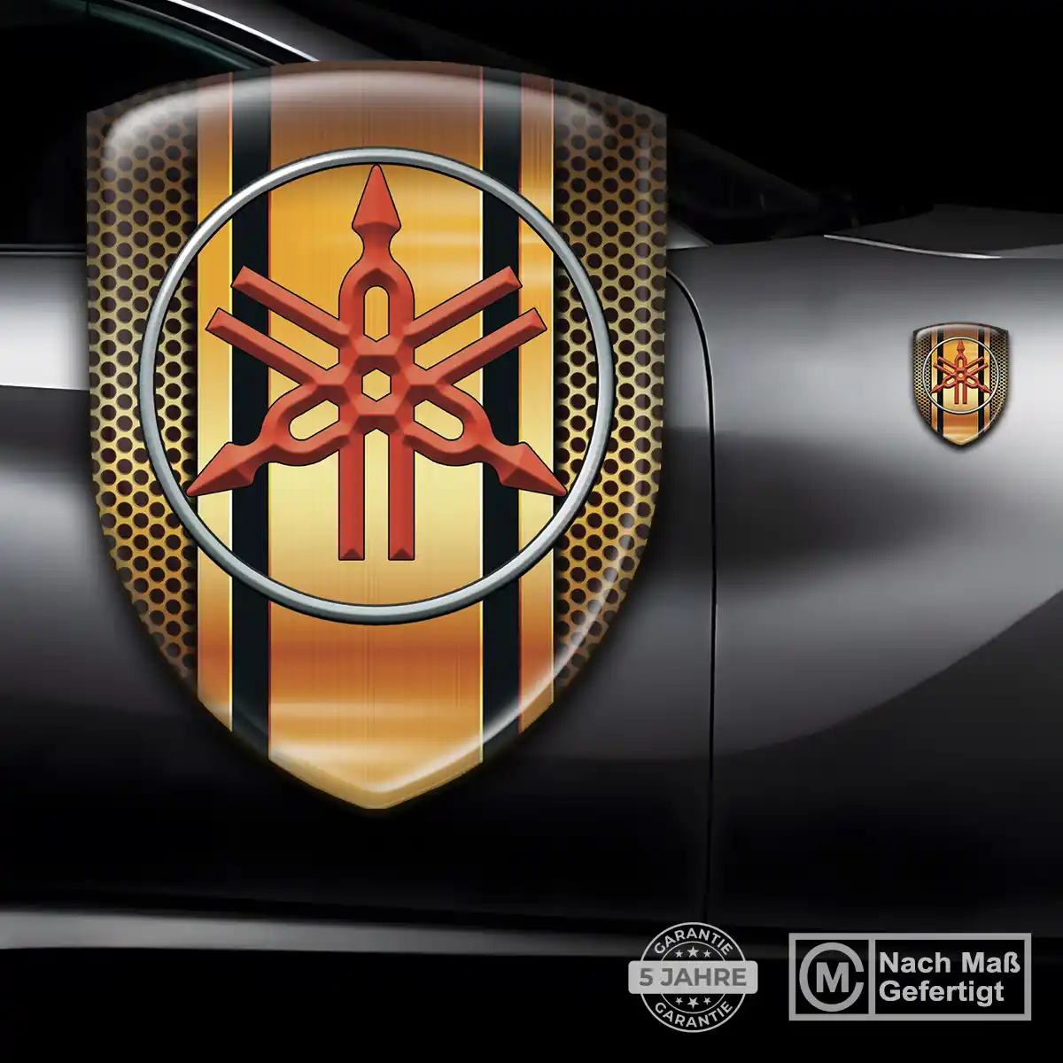 Yamaha Emblem Aufkleber Auto Modernes Design