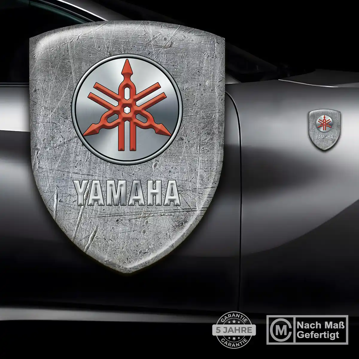 Yamaha Emblem Aufkleber Auto Premium-Edition