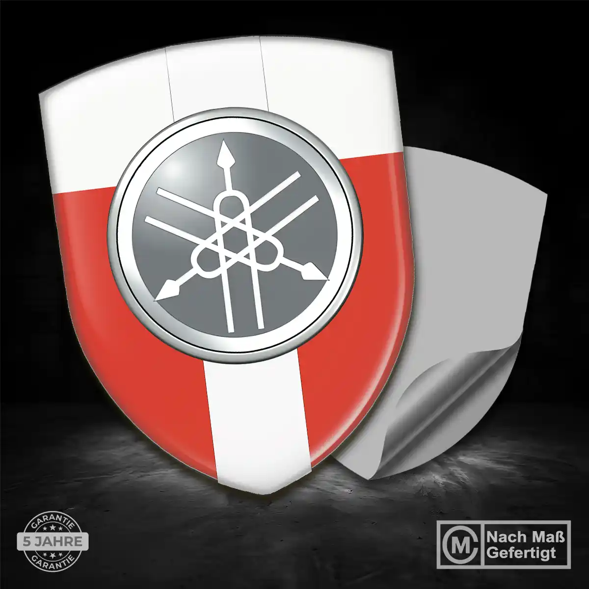 Yamaha Emblem Aufkleber Überzeugende Qualität