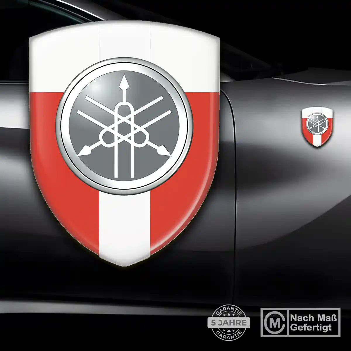 Yamaha Emblem Aufkleber Überzeugende Qualität