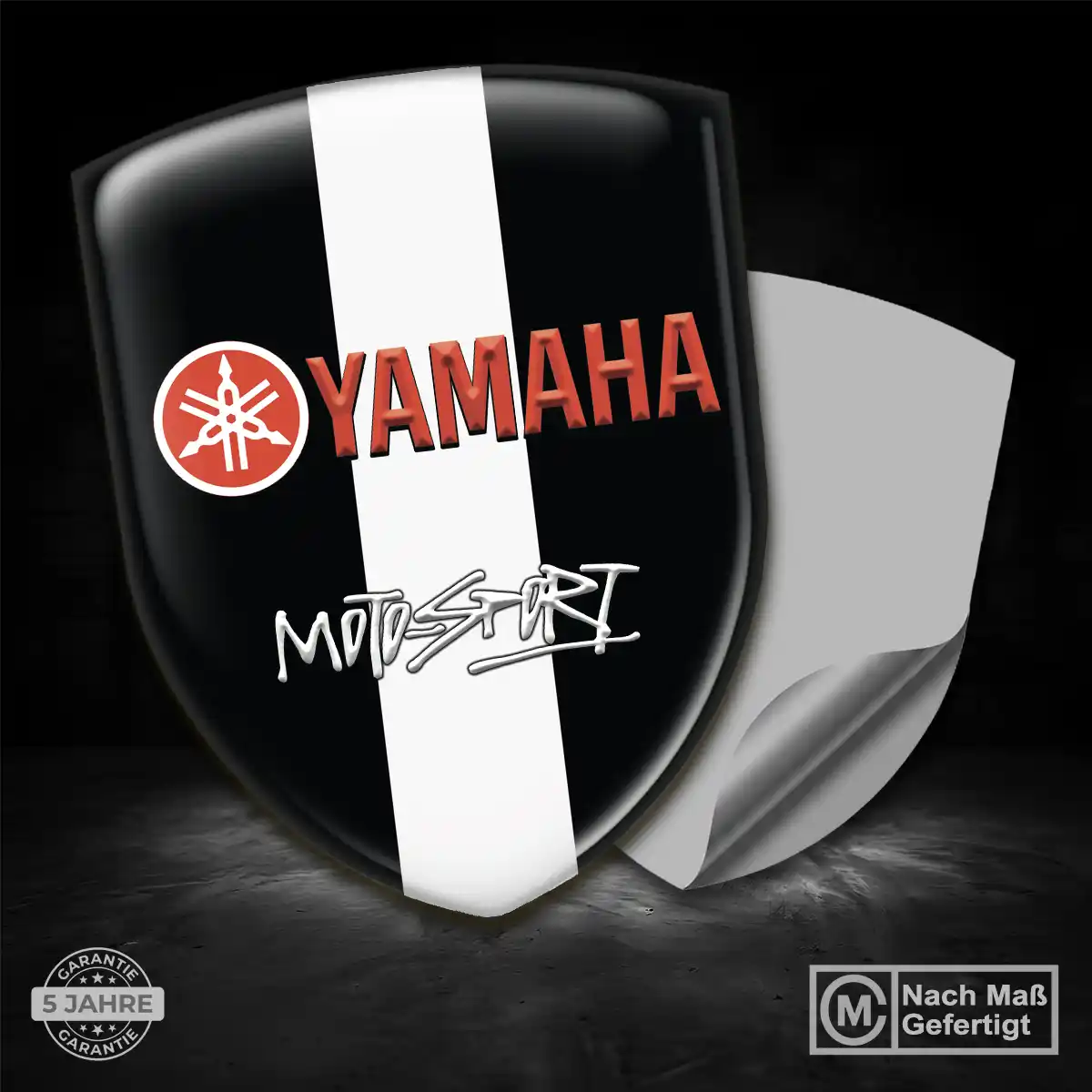 Yamaha Emblem Aufkleber Edles Design