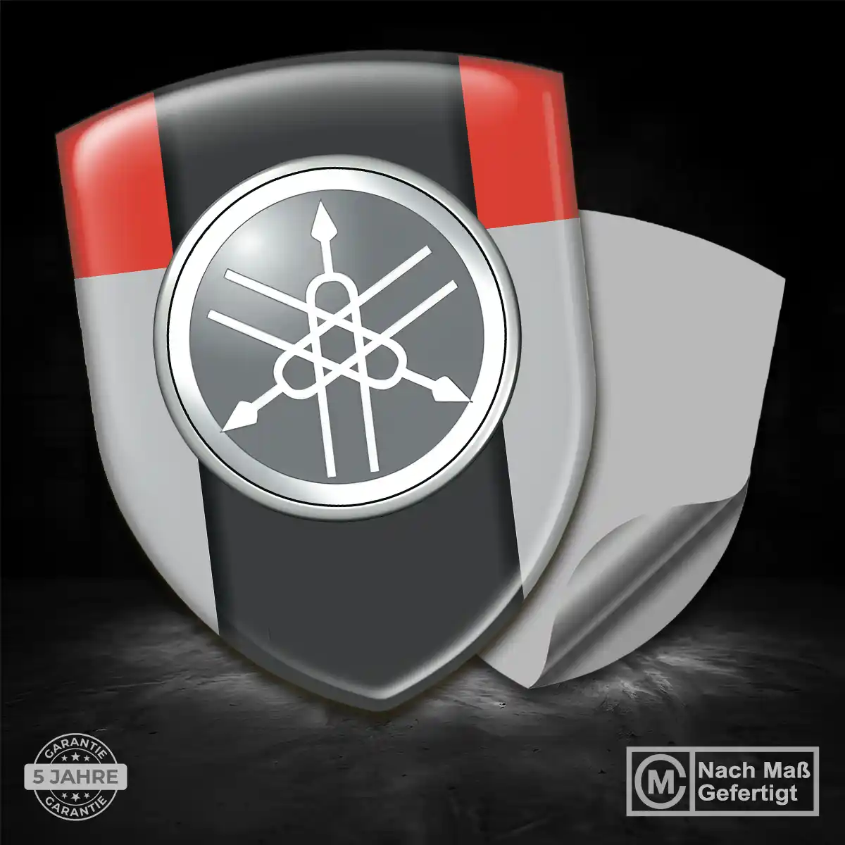 Yamaha Emblem Aufkleber Erstklassige Qualität