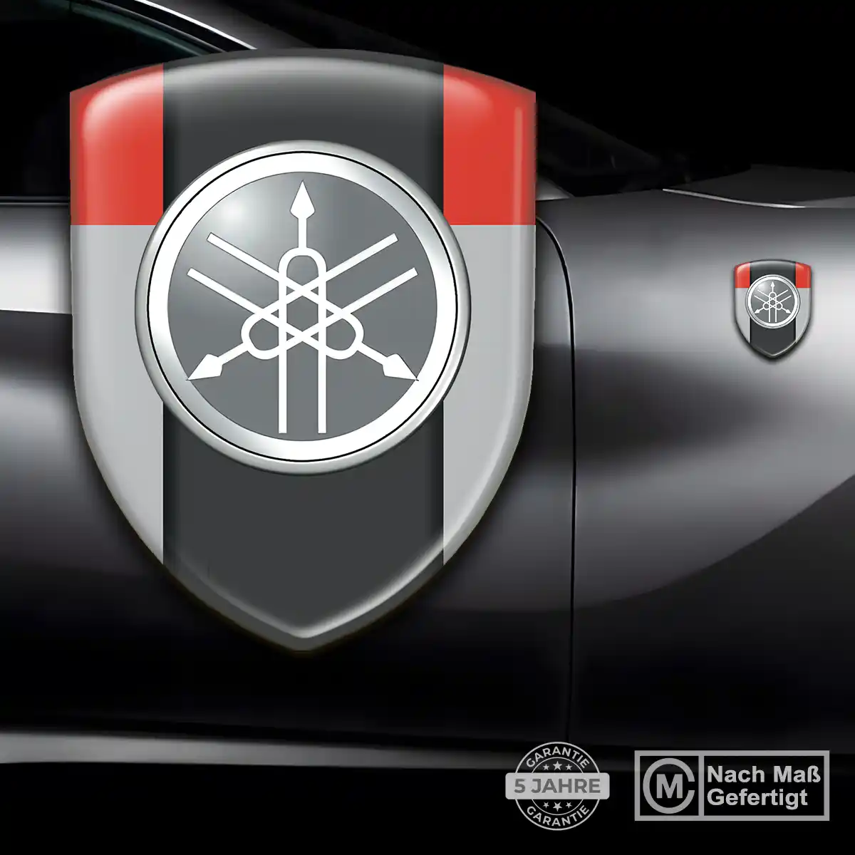 Yamaha Emblem Aufkleber Erstklassige Qualität