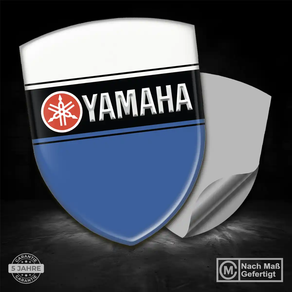 Yamaha Emblem Aufkleber Exterieurdesign