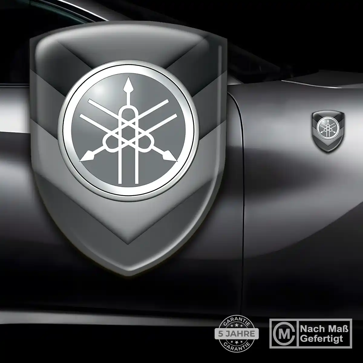 Yamaha Emblem Aufkleber Hohe Qualität