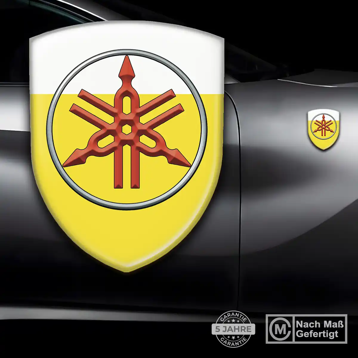 Yamaha Emblem Aufkleber Spitzenqualität