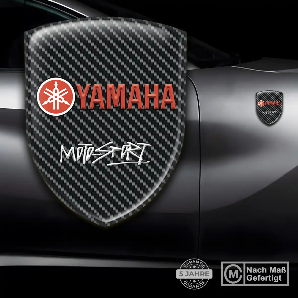 Yamaha Emblem Aufkleber Stilvolles Design