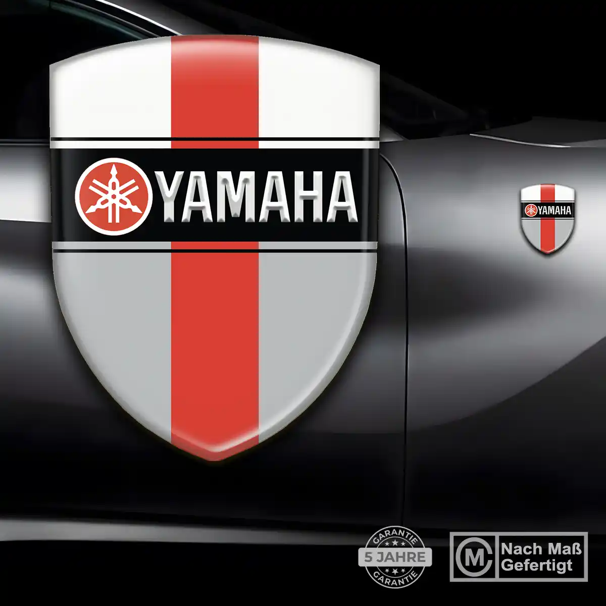 Yamaha Emblem Aufkleber Verlässliche Qualität