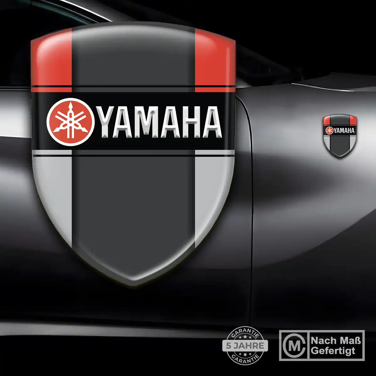 Yamaha Emblem Aufkleber Wappen Auto Elegantes Design