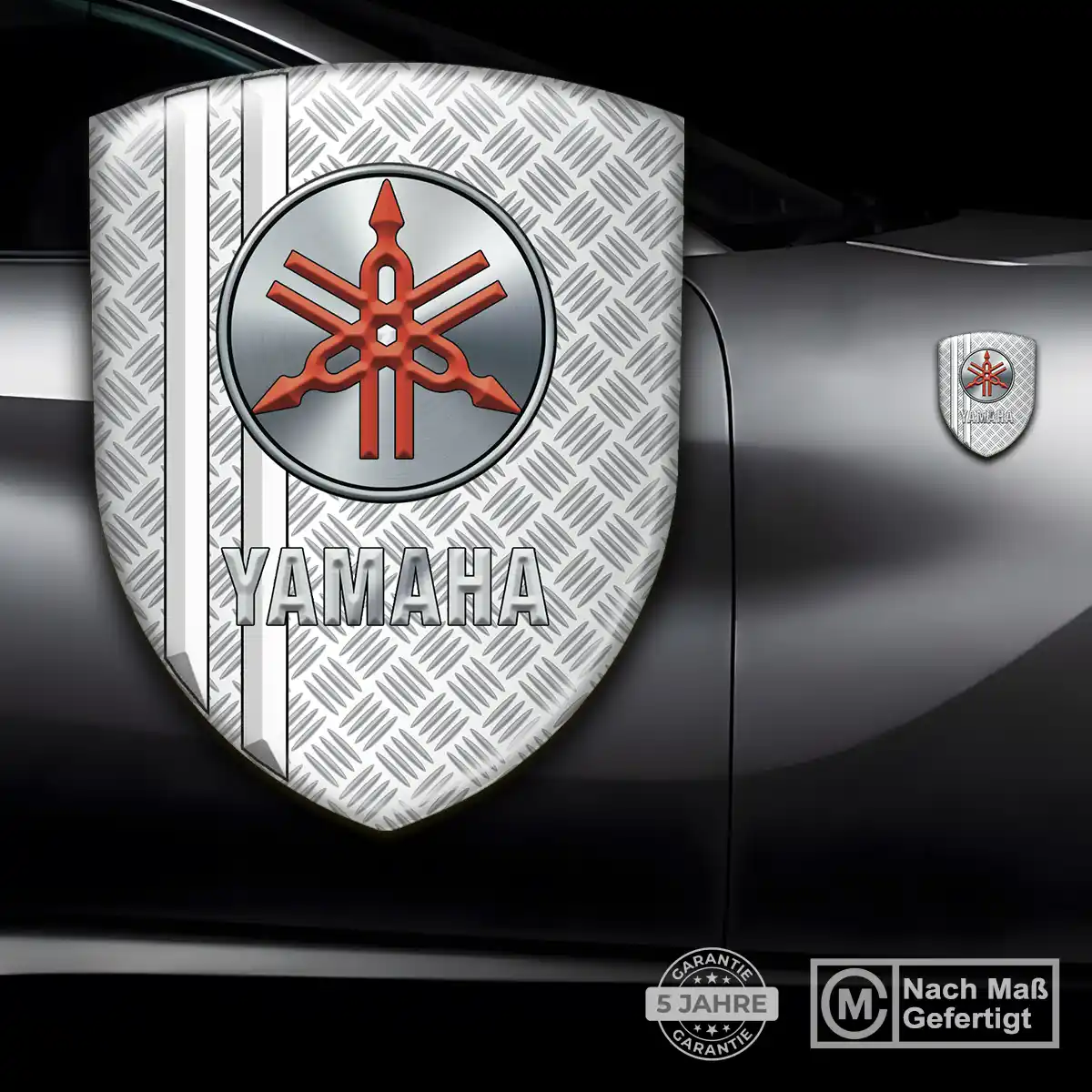 Yamaha Emblem Aufkleber Wappen Auto Exklusiv-Edition