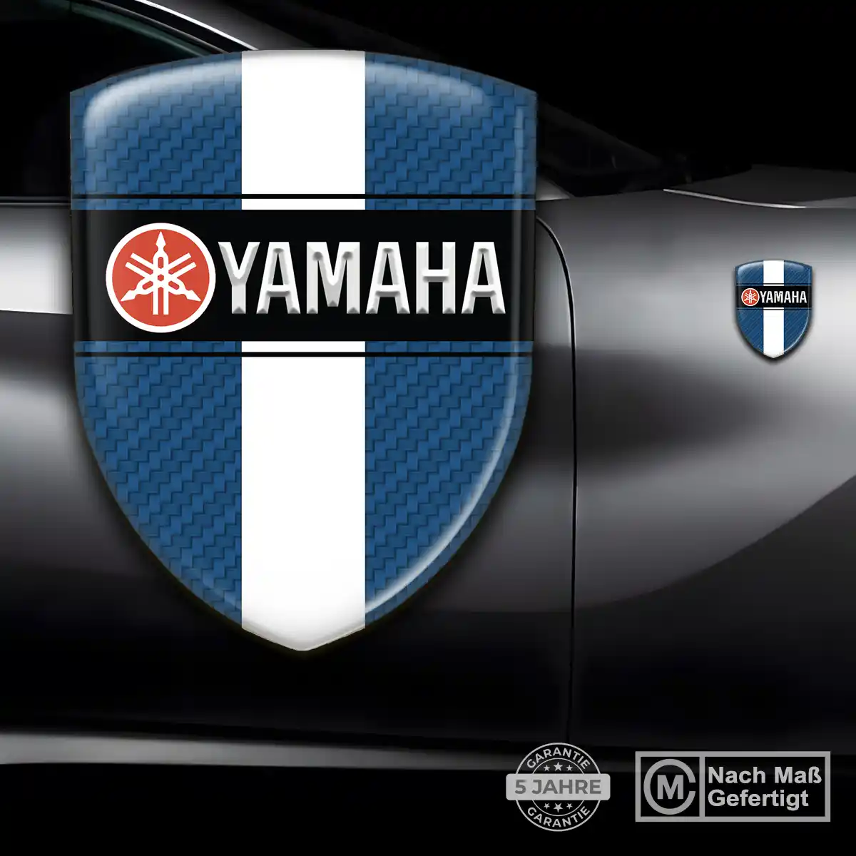 Yamaha Emblem Aufkleber Wappen Auto Höchste Qualität