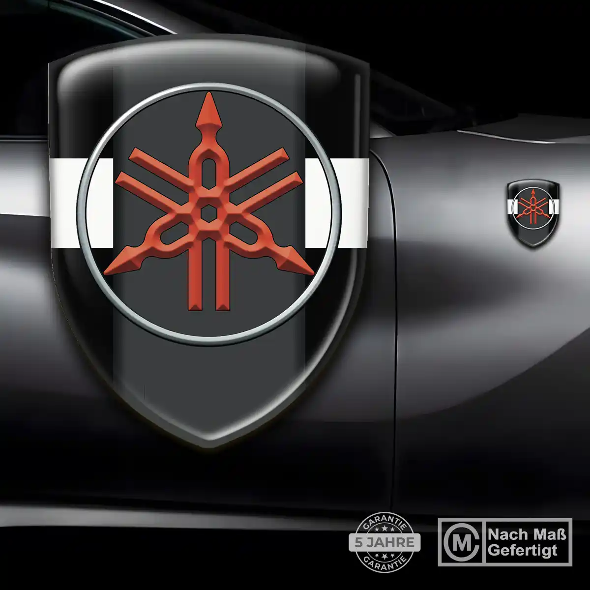 Yamaha Emblem Aufkleber Wappen Auto Hohe Qualität