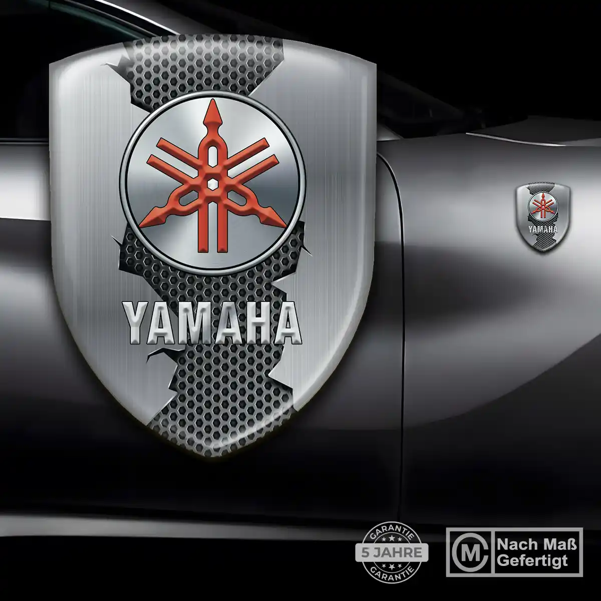 Yamaha Emblem Aufkleber Wappen Auto Luxus-Edition