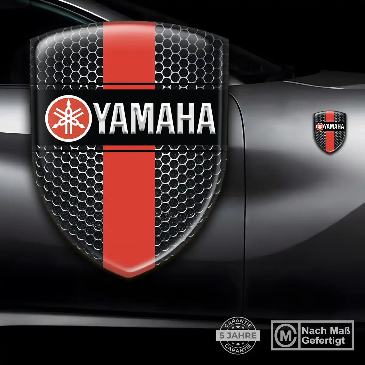 Yamaha Emblem Aufkleber Wappen Auto Markenedition