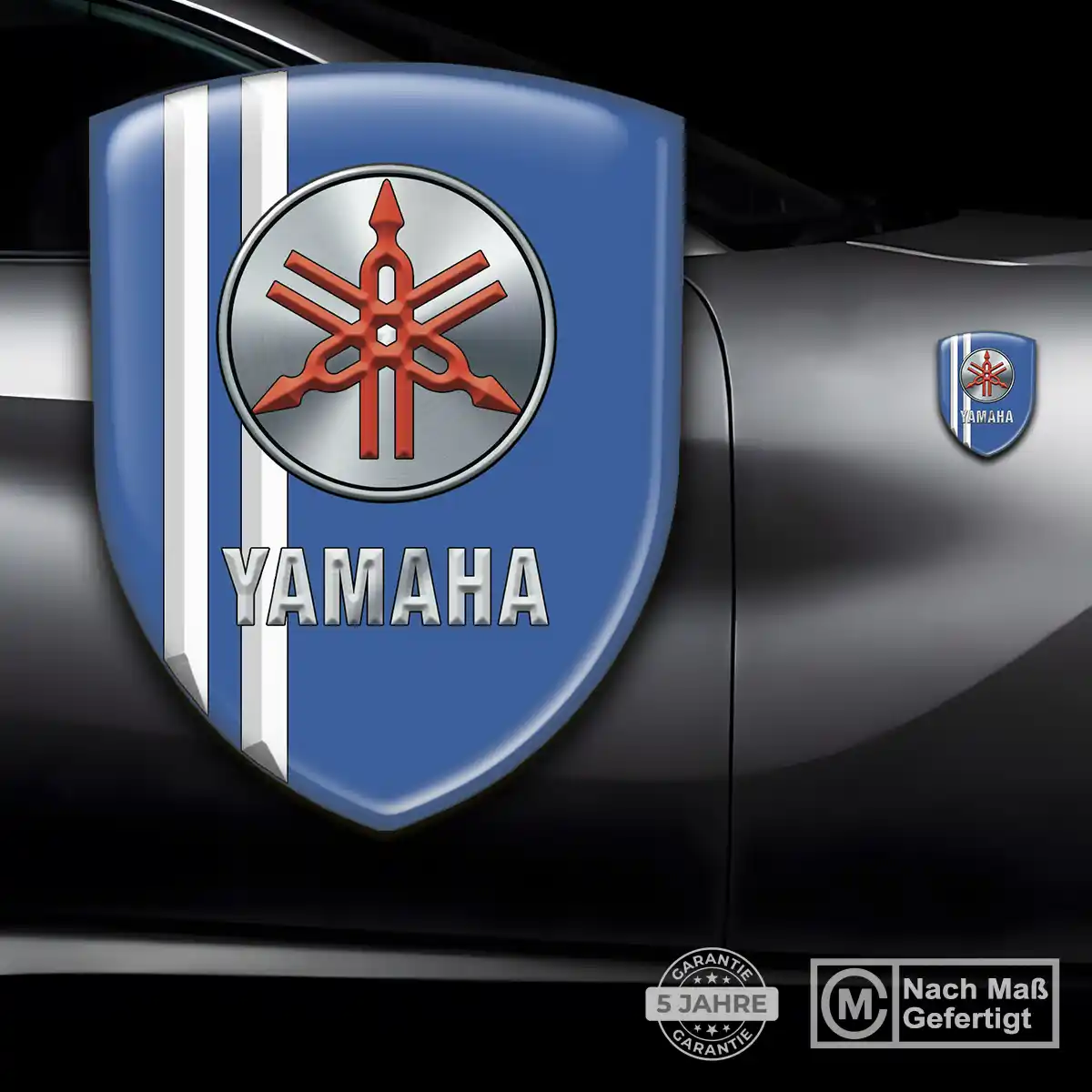 Yamaha Emblem Aufkleber Wappen Auto Modernes Design