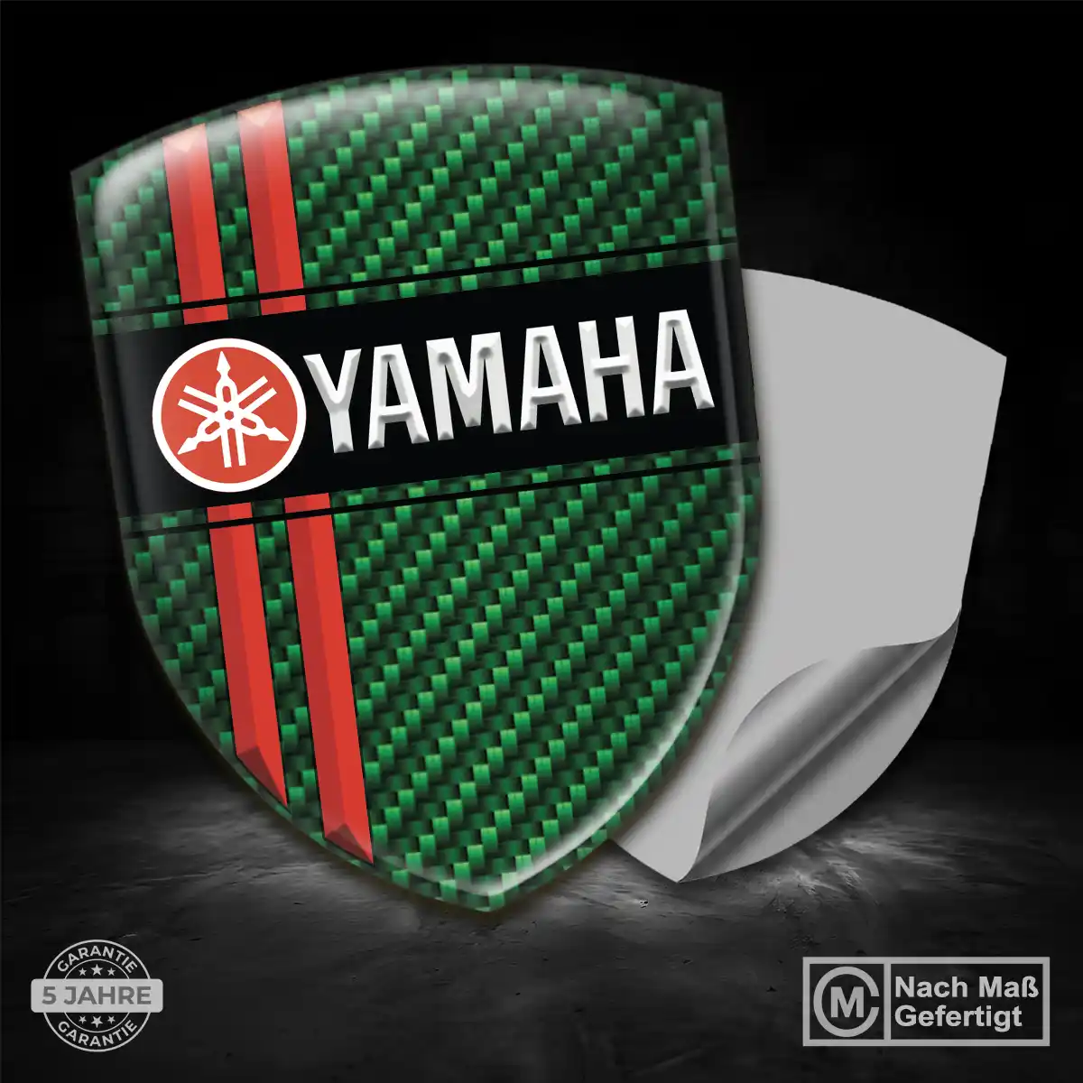Yamaha Emblem Aufkleber Wappen Auto Premium-Edition