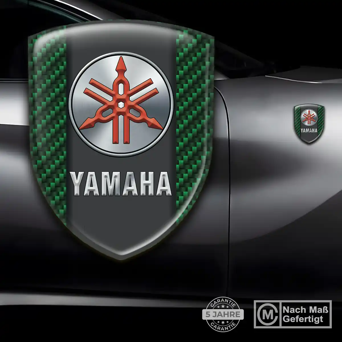 Yamaha Emblem Aufkleber Wappen Auto Premiumqualität