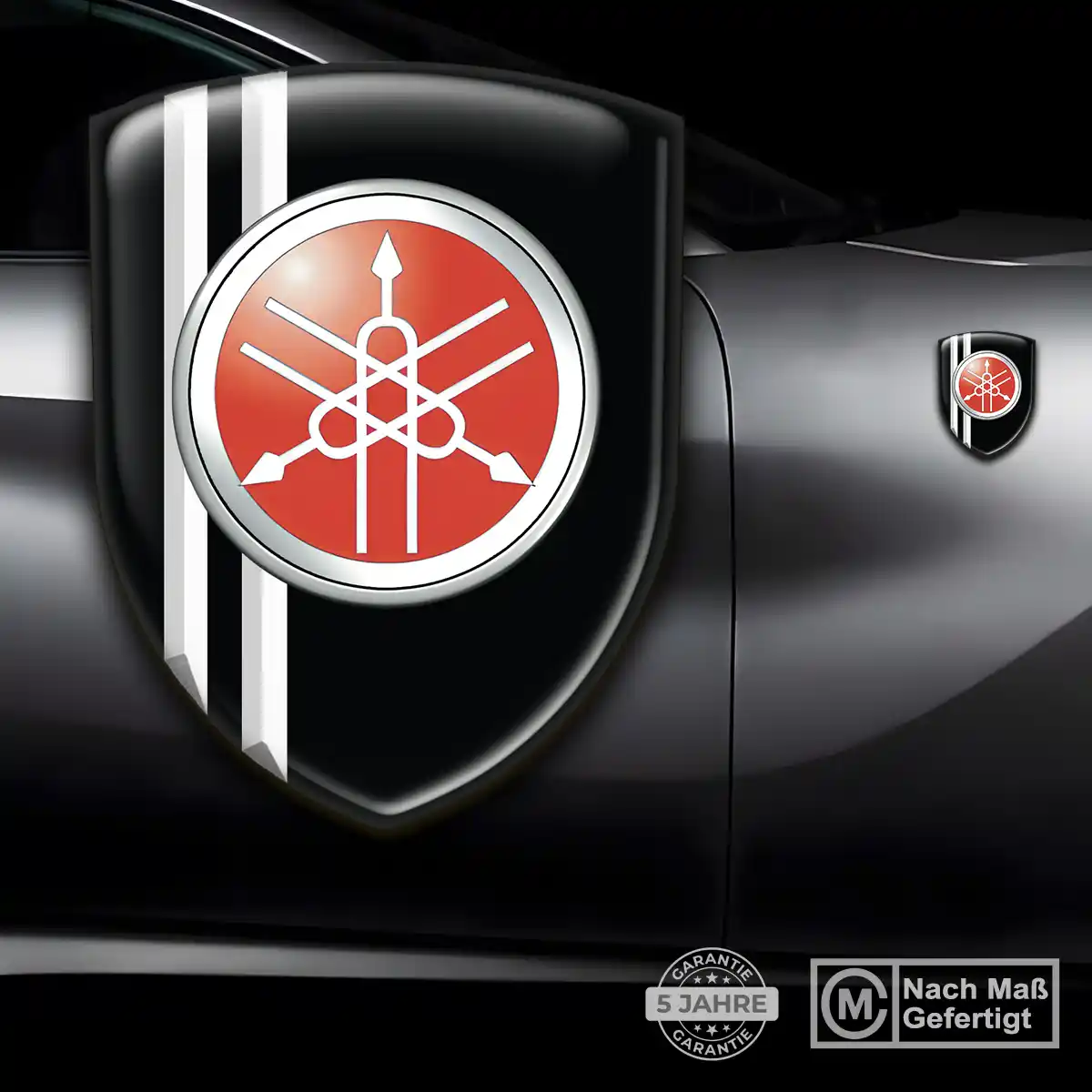 Yamaha Emblem Aufkleber Wappen Auto Spitzenqualität