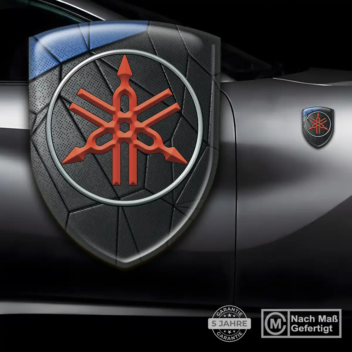 Yamaha Emblem Aufkleber Wappen Überzeugende Qualität