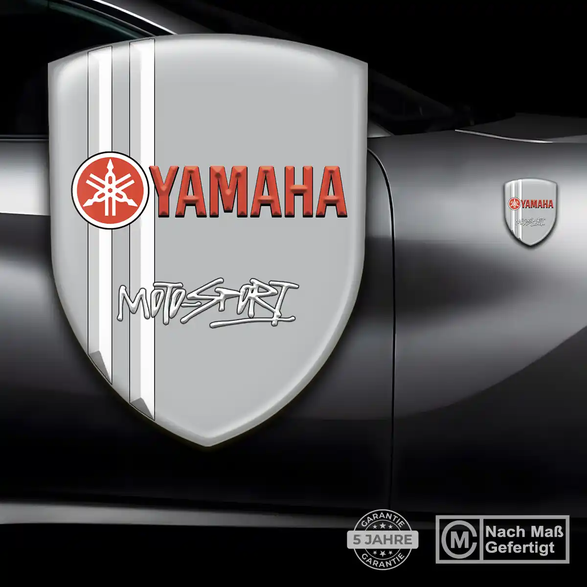 Yamaha Emblem Aufkleber Wappen Erstklassige Qualität