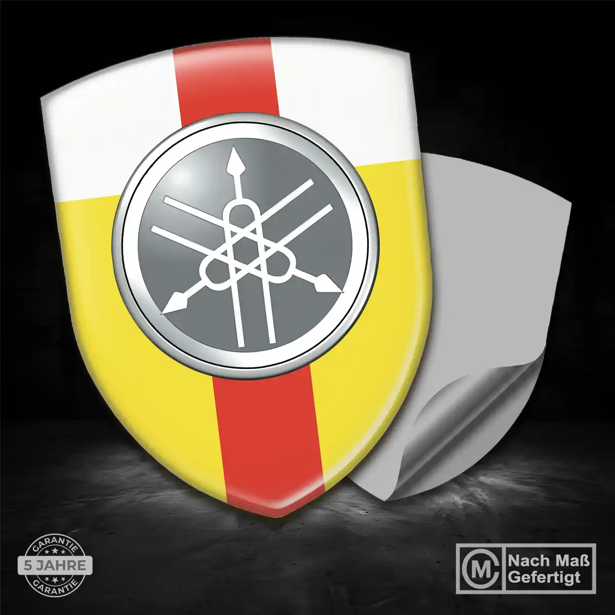 Yamaha Emblem Aufkleber Wappen Exterieurdesign