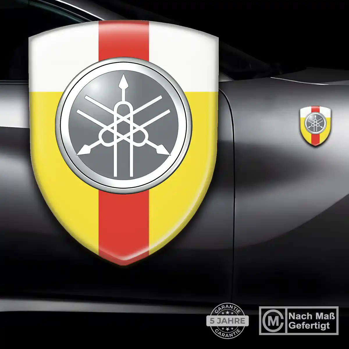 Yamaha Emblem Aufkleber Wappen Exterieurdesign