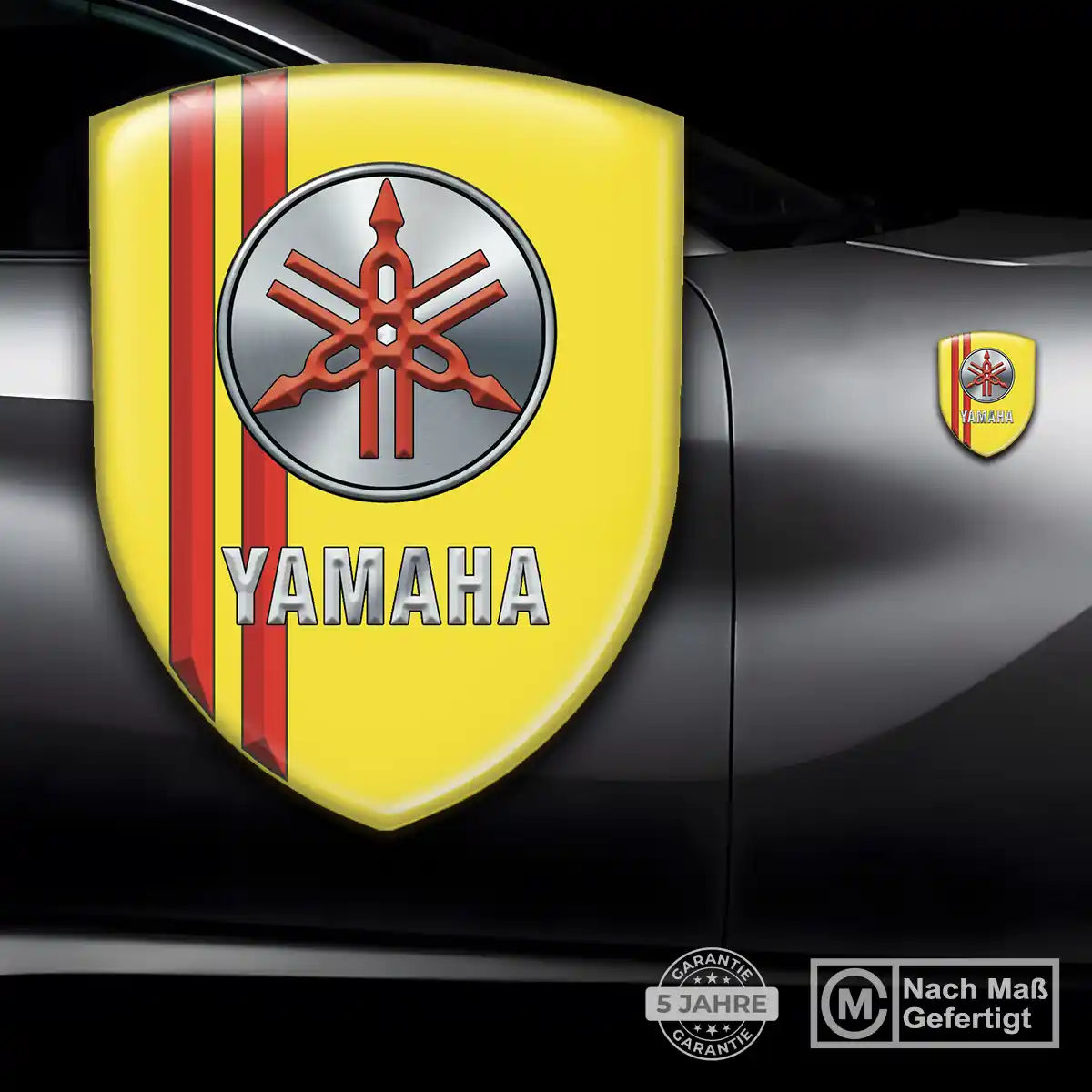 Yamaha Emblem Aufkleber Wappen Höchste Qualität