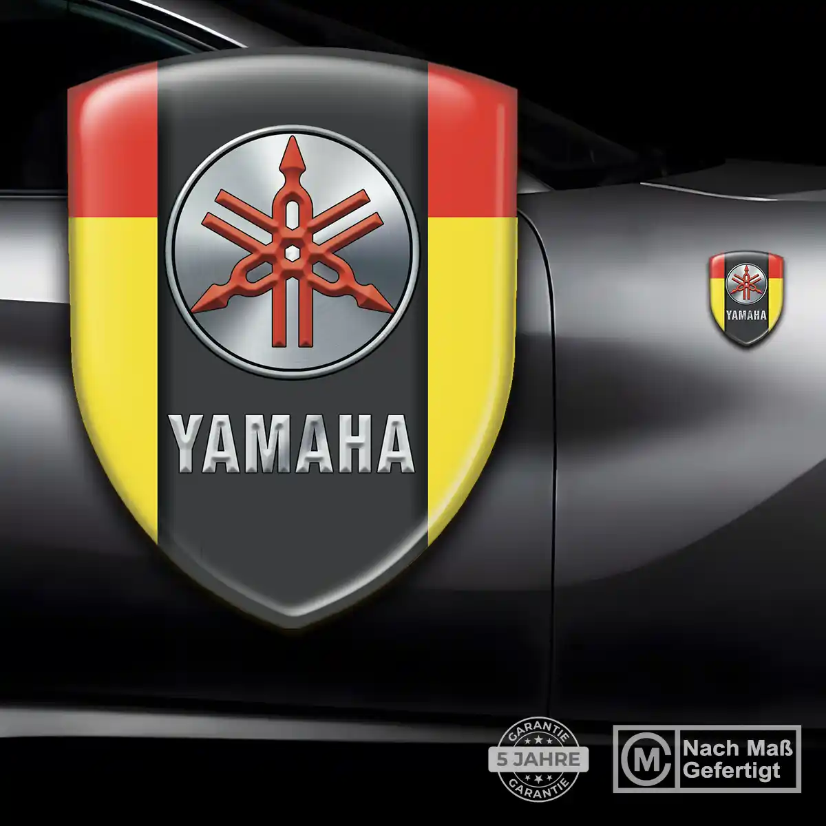 Yamaha Emblem Aufkleber Wappen Limitierte Auflage